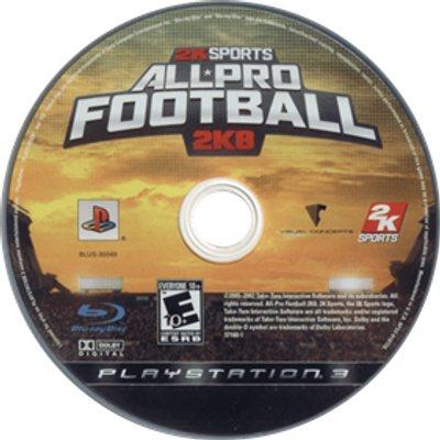 All-Pro Football 2K8 - PS3