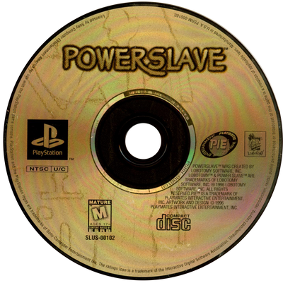 PowerSlave - PS1 Disc Only