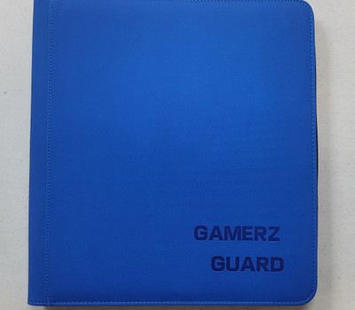 Blue 12 Pocket Zipper Binder