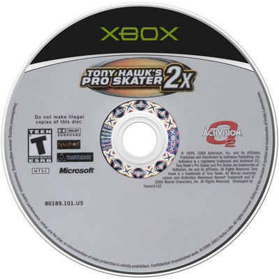 Tony Hawk's Pro Skater 2x - Xbox
