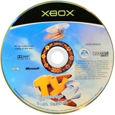 Ty the Tasmanian Tiger 2: Bush Rescue - Xbox