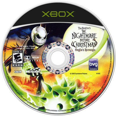 Nightmare Before Christmas Oogies Revenge - Xbox Original 