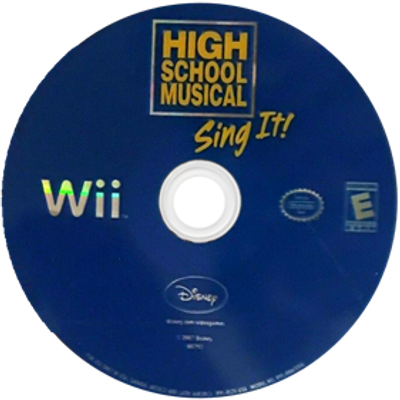 Nintendo Wii - High School Musical Sing It {Disc Only} 