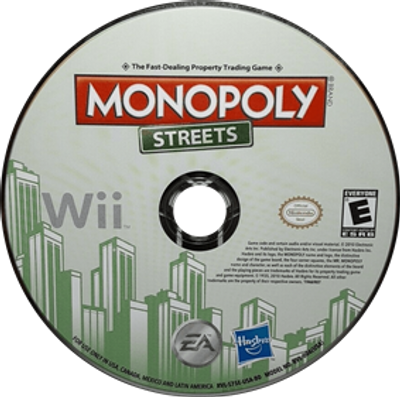  Monopoly Streets {Disc Only} - Nintendo Wii