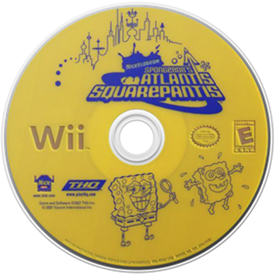 Spongebob Atlantis Squarepantis - Nintendo Wii