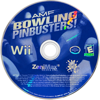 AMF Bowling Pinbusters! {Disc Only} - Nintendo Wii 