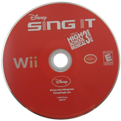 Disney Sing It High School Musical 3 - Nintendo Wii 