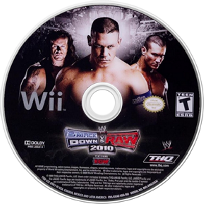  WWE Smackdown vs Raw 2010 - Nintendo Wii 