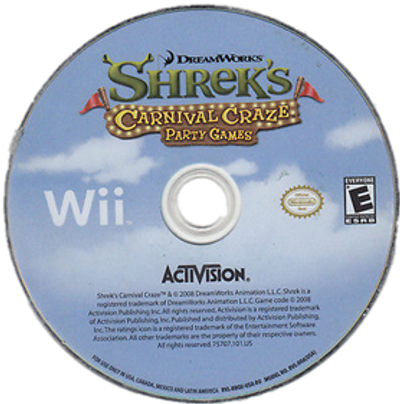 Shrek' s Carnival Craze - Nintendo Wii