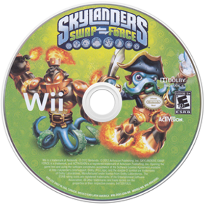 Skylanders Swap Force Game Only- Nintendo Wii