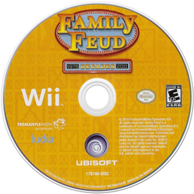 Family Feud 2011 Decades - Nintendo Wii