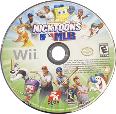 Nicktoons MLB- Nintendo Wii