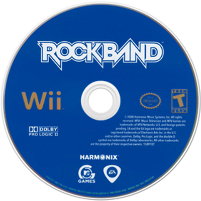 Rock Band - Game Only - Nintendo Wii
