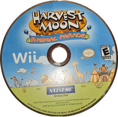 Harvest Moon Animal Parade - Nintendo Wii 