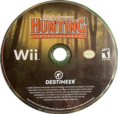 North American Hunting Extravaganza- Nintendo Wii 