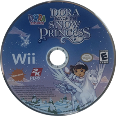 Dora the Explorer Dora Saves the Snow Princess - Nintendo Wii