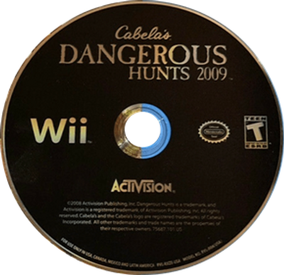 Cabela's Dangerous Hunts 2009 - Nintendo Wii
