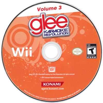 Karaoke Revolution Glee Volume 3 - Nintendo Wii