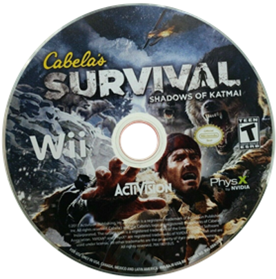 Cabela's Survival: Shadows Of Katmai - Nintendo Wii