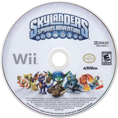 Skylanders Spyro's Adventure Game Only - Nintendo Wii