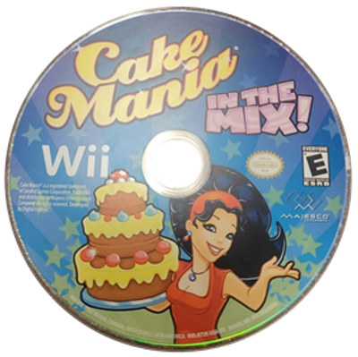 Cake Mania in the Mix - Nintendo Wii