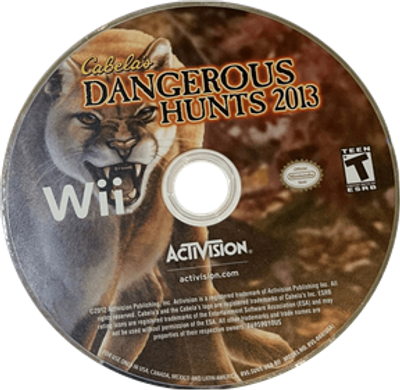 Cabela's Dangerous Hunts 2013 - Nintendo Wii