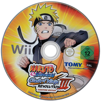Naruto Shippuden Clash of Ninja Revolution 3 - Nintendo Wii