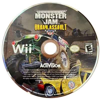 Monster Jam Urban Assault- Nintendo Wii