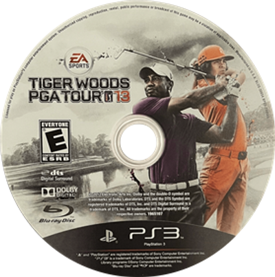Tiger Woods PGA TOUR 13 - Playstation 3 PS3 
