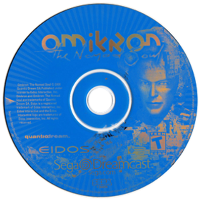 OMIKRON THE NOMAD SOUL - Sega Dreamcast