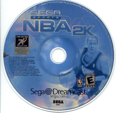 NBA 2K - SEGA Dreamcast