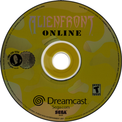 ALIEN FRONT ONLINE - Sega Dreamcast