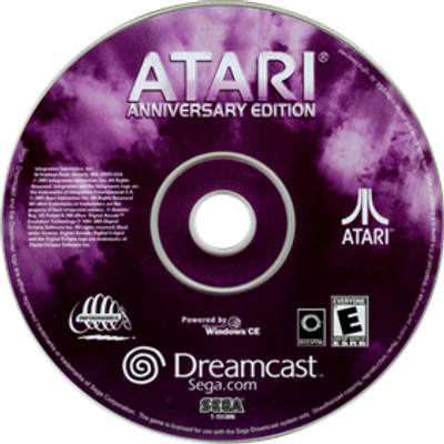 ATARI ANNIVERSARY EDITION - Sega Dreamcast