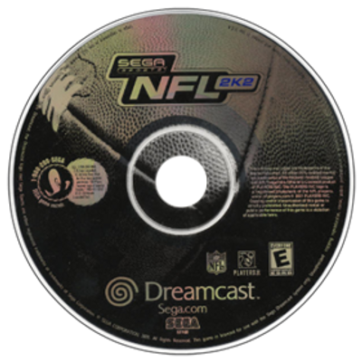 NFL 2K2 - Sega Dreamcast 