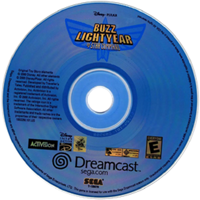 BUZZ LIGHTYEAR OF STAR COMMAND - Sega Dreamcast