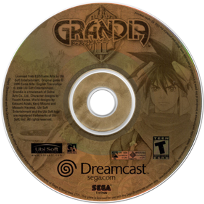 GRANDIA II - Sega Dreamcast
