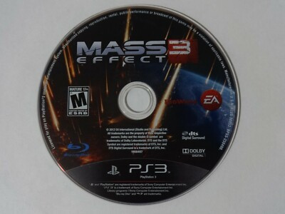 Mass Effect 3 - Playstation 3 PS3 CLEANED AND TESTED