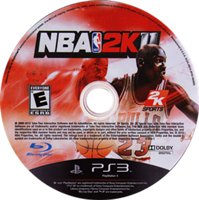  NBA 2K11 - Playstation 3 PS3