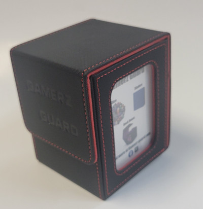 The Guardian Deck Box Black/Red