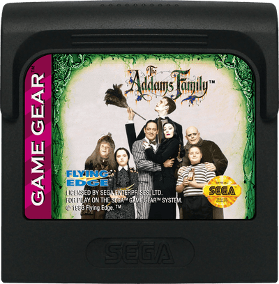 The Addams Family - Sega Game Gear Cartridge Only