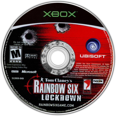 Rainbow Six 3 Lockdown - Xbox