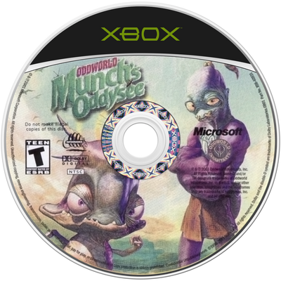 Oddworld Munchs Oddysee - Xbox