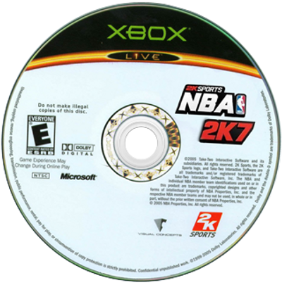 NBA 2K7 - Xbox