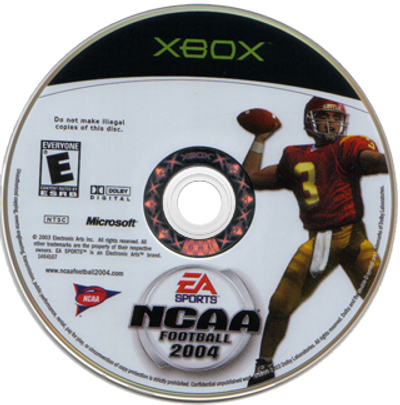 NCAA Football 2004 - Xbox