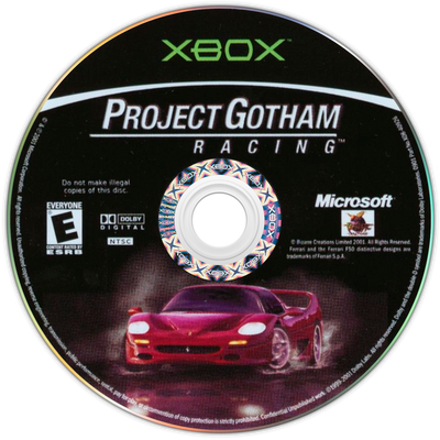 Project Gotham Racing - Xbox