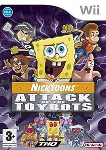 Nicktoons Attack of the Toybots- Nintendo Wii