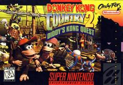 Donkey Kong Country 2: Diddy's Kong Quest - SNES