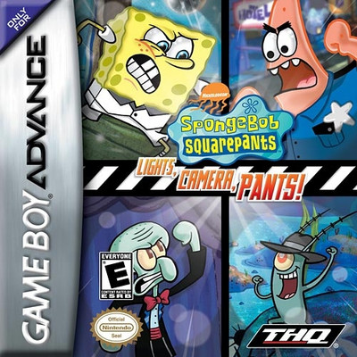 SpongeBob SquarePants: Lights, Camera, Pants! - GBA