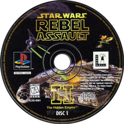 Star Wars Rebel Assault II - PS1