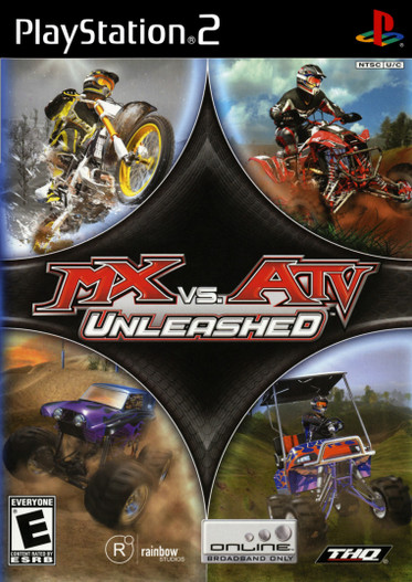 MX vs ATV Unleashed- PlayStation 2